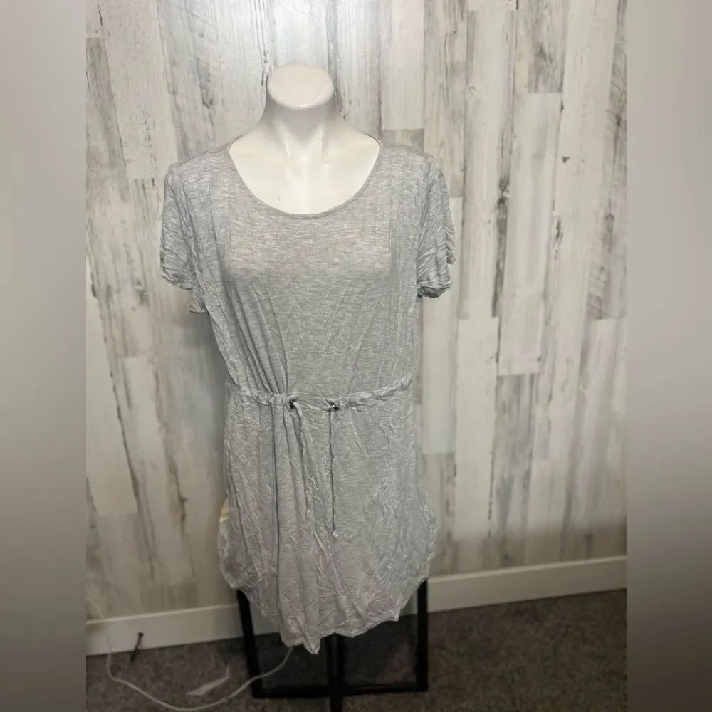 H&M Gray dress with pulling string